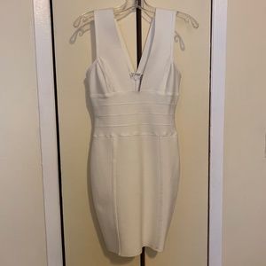 Ladies Size Medium White Dress By Forever 21